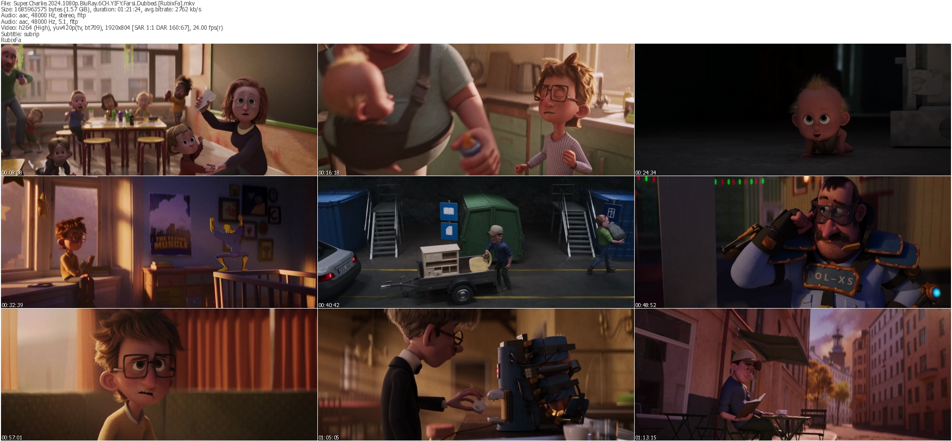 دانلود انیمیشن 2024 Super Charlie دوبله فارسی